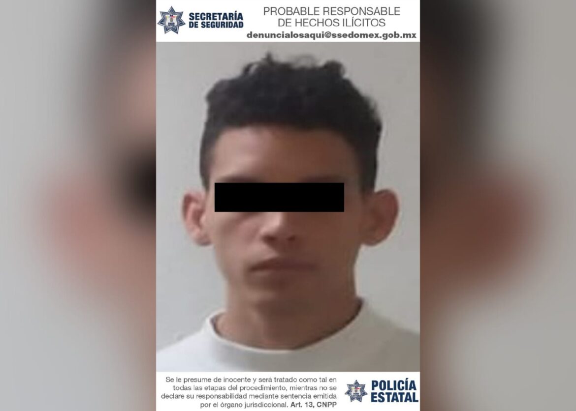 Detiene Secretaría de Seguridad del Edomex a un hombre como posible responsable del delito de robo de vehículo con violencia