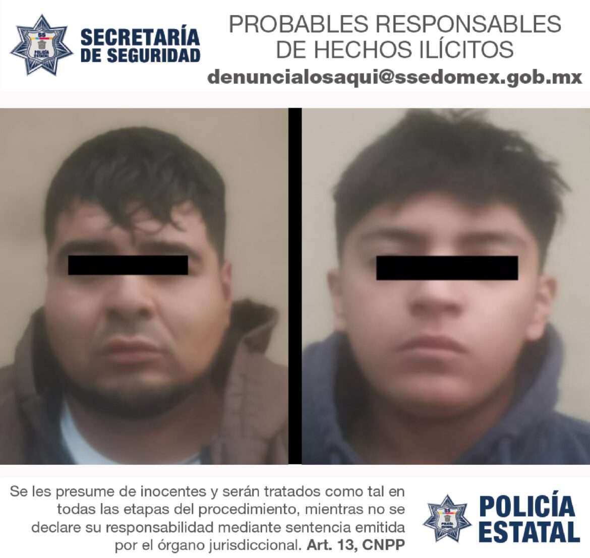 Localiza Secretaría de Seguridad automotor al parecer relacionado en la comisión de un homicidio