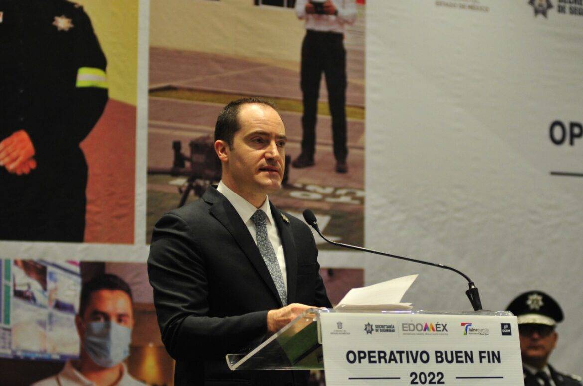 Pone en marcha Secretaría de Seguridad el operativo “Buen Fin 2022” para garantizar el bienestar de las y los mexiquenses