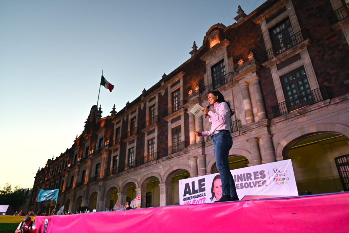 Presenta Alejandra Del Moral cinco propuestas para modernizar Toluca