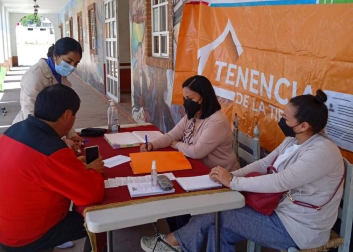 Brinda Toluca asesorías para regularización de la tenencia de la tierra