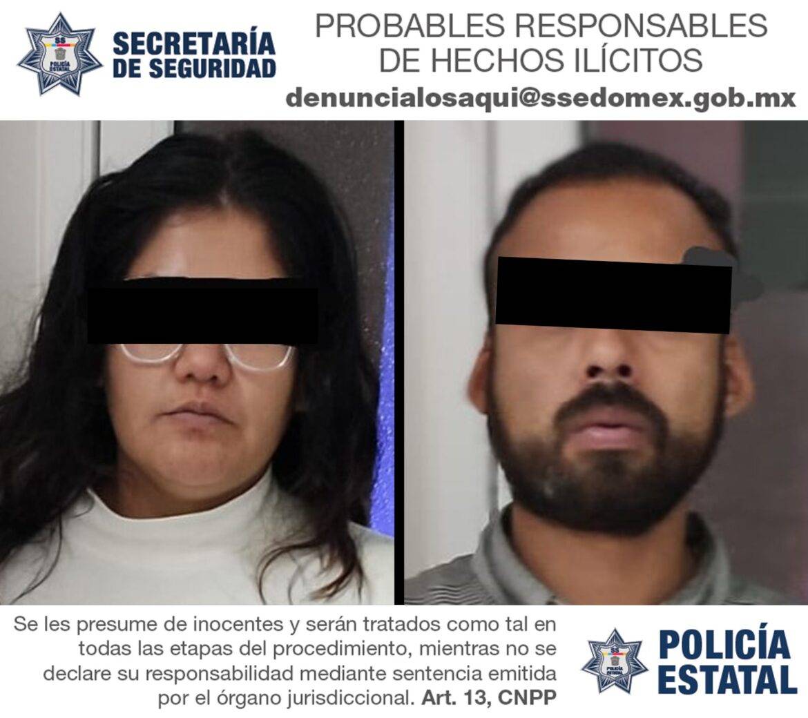 Captura Secretaría de Seguridad a dos probables implicados en el delito de robo de vehículo