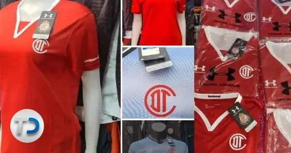 Roban nuevos uniformes del Toluca