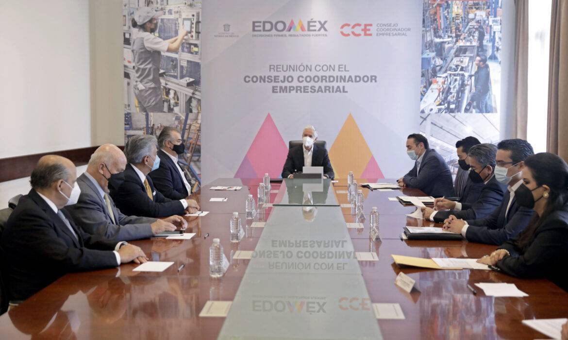 Alfredo Del Mazo refrenda compromiso del GEM con el sector empresarial