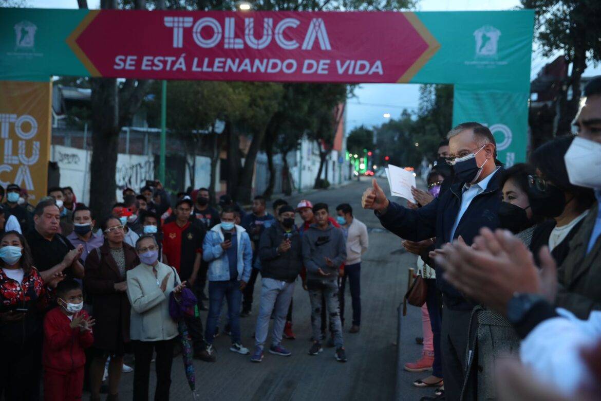 En Toluca comienzan trabajos de rehabilitación en la Avenida Lerdo de Tejada