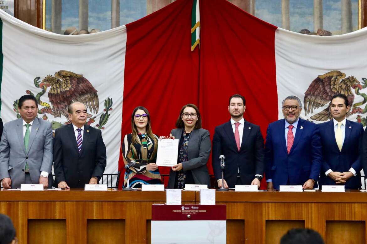 Entrega Gobierno del Estado de México Presupuesto histórico para 2024