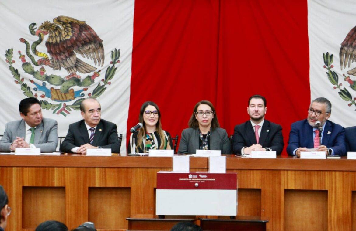 Presupuesto 2024 histórico, con cero deuda pública para el Edomex y apegado a la austeridad republicana