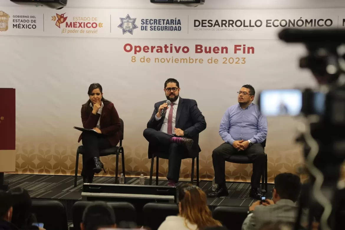 Seguridad garantizada para las y los mexiquenses en el Buen Fin 2023