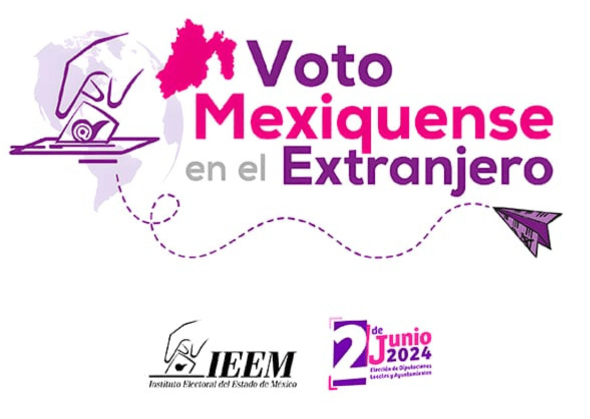 Mexiquenses podrán votar desde el extranjero en el Proceso Electoral 2024