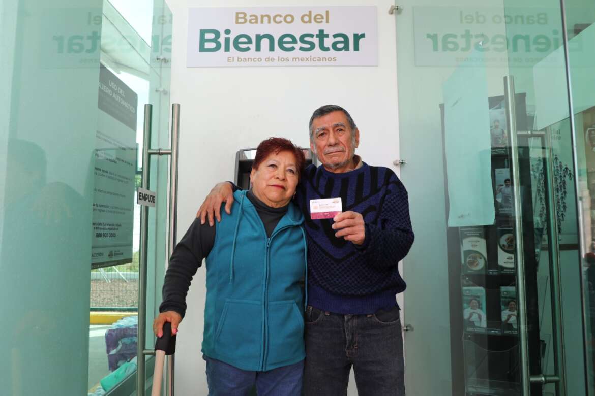 Adultos mayores y personas con discapacidad en el Edomex ya tienen su depósito de la pensión para el Bienestar