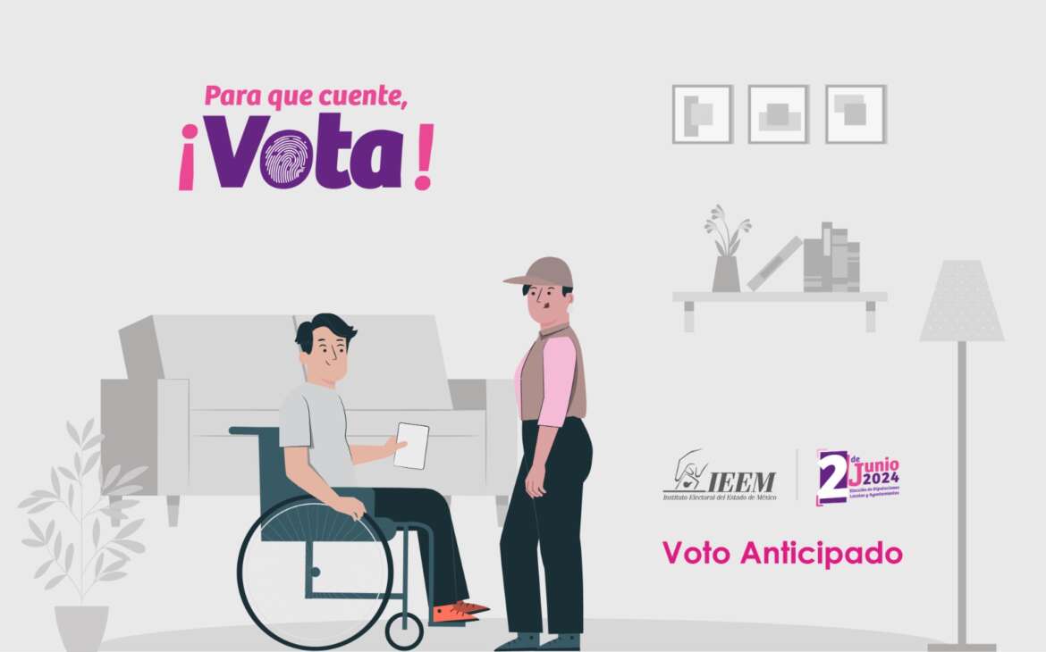 Mexiquenses podrán votar anticipadamente en la elección de diputaciones locales y ayuntamientos