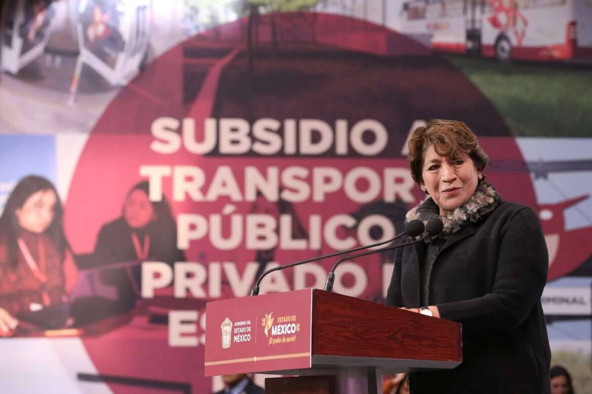 Inicia Gobernadora Delfina Gómez programa de regularización del transporte público mexiquense