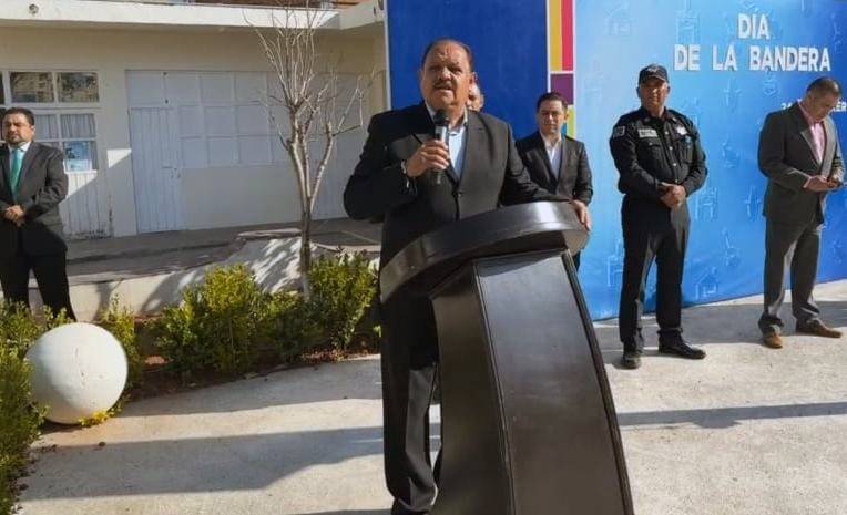 En Calimaya conmemoran el 84º Aniversario del Día de la Bandera