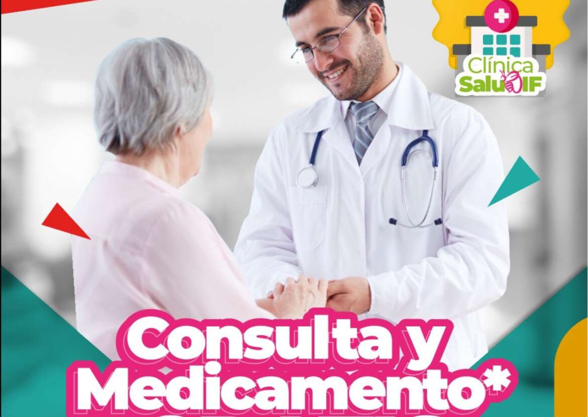 Ofrecen clínicas SALUDIF mil 469 consultas gratuitas semanales