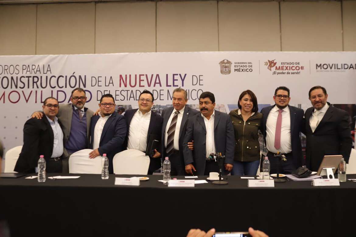 Celebran transportistas apertura y diálogo multisectorial para enriquecer Ley de Movilidad del Edomex