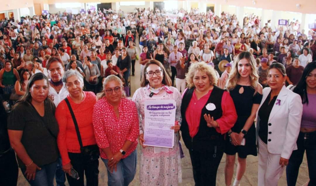 Las mujeres no pediremos permiso para transformar Ecatepec: Azucena Cisneros Coss