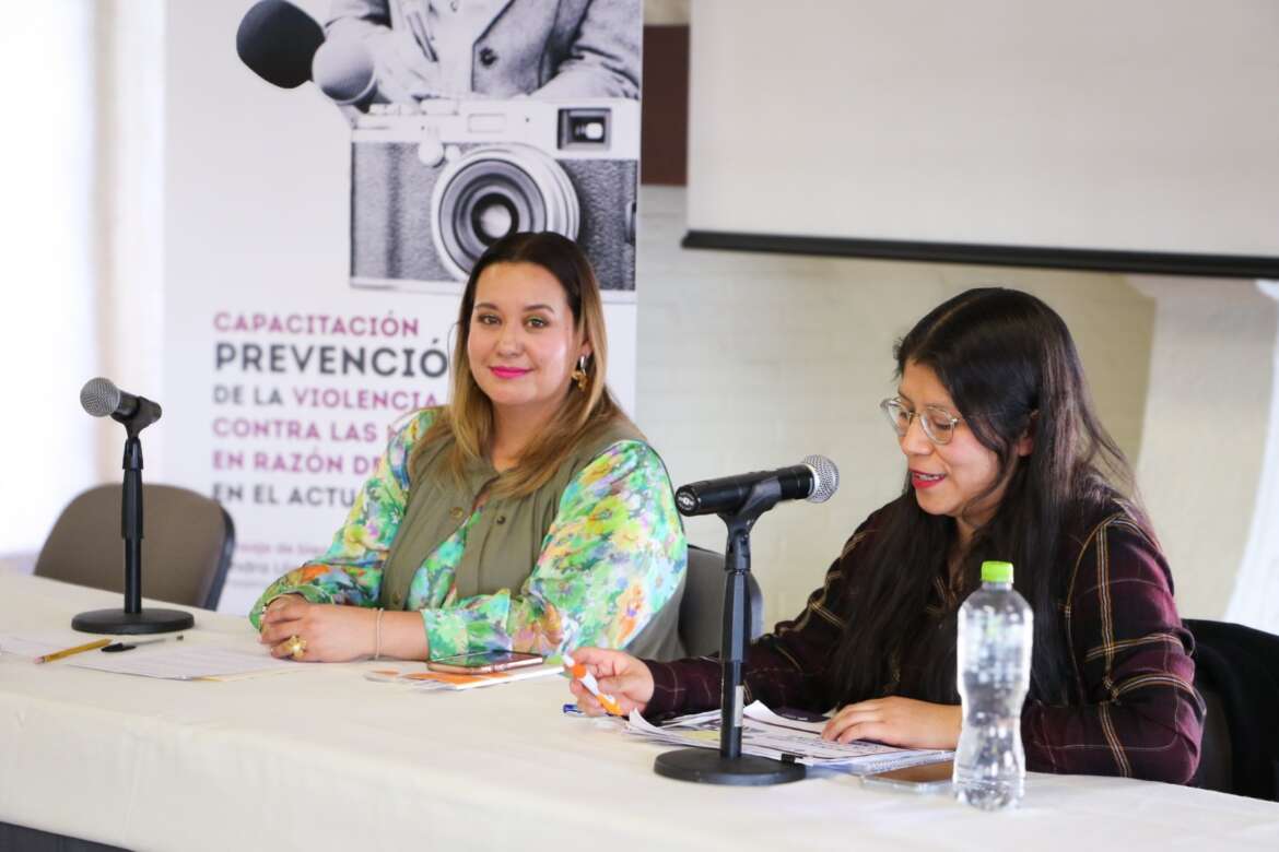 Fomenta IEEM periodismo con perspectiva de género