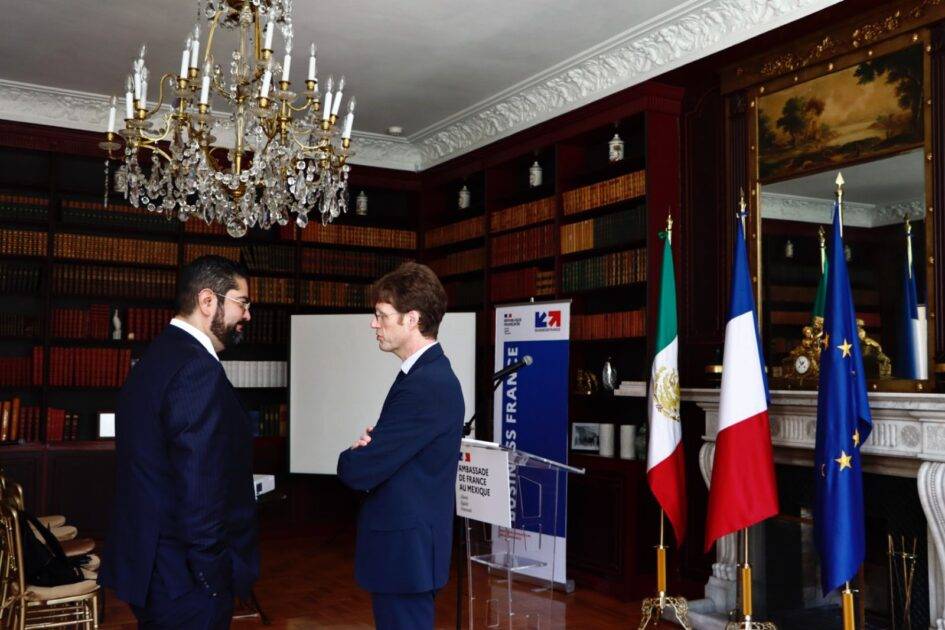Encuentro Estratégico Secretario de Seguridad del Edomex se reúne con empresarios franceses