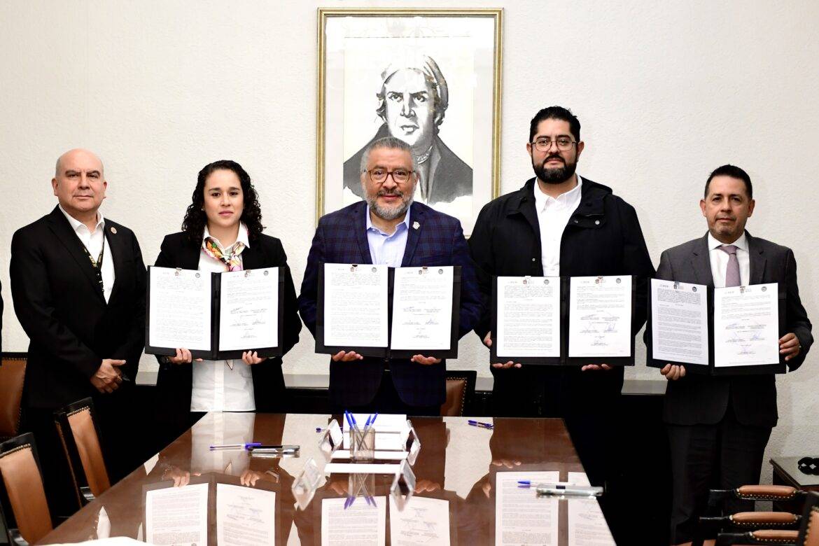 Firman Gobierno del Estado de México, IEEM y Fiscalía el Protocolo de Seguridad para candidatos en el Proceso Electoral 2024