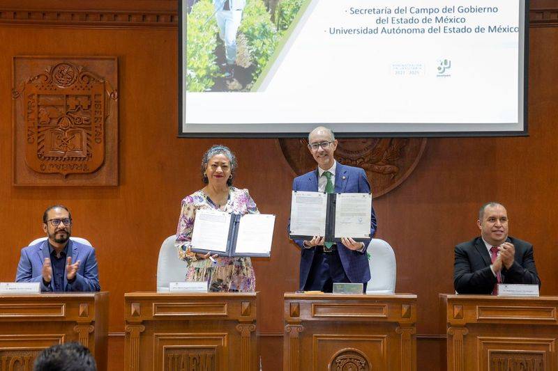 UAEMéx estrecha lazos de colaboración para impulsar la investigación en el sector agropecuario