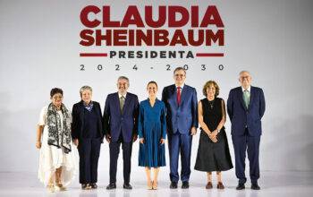 Claudia Sheinbaum presenta parte de su gabinete