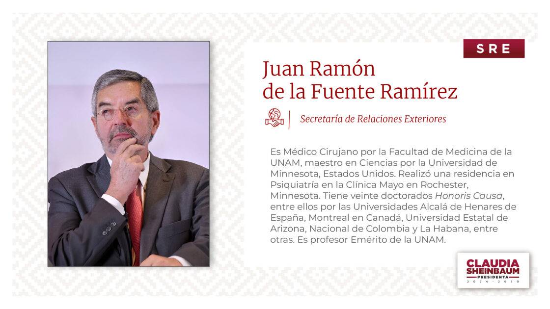 Juan Ramón de la Fuente - Secretaría de Relaciones Exteriores (SRE)