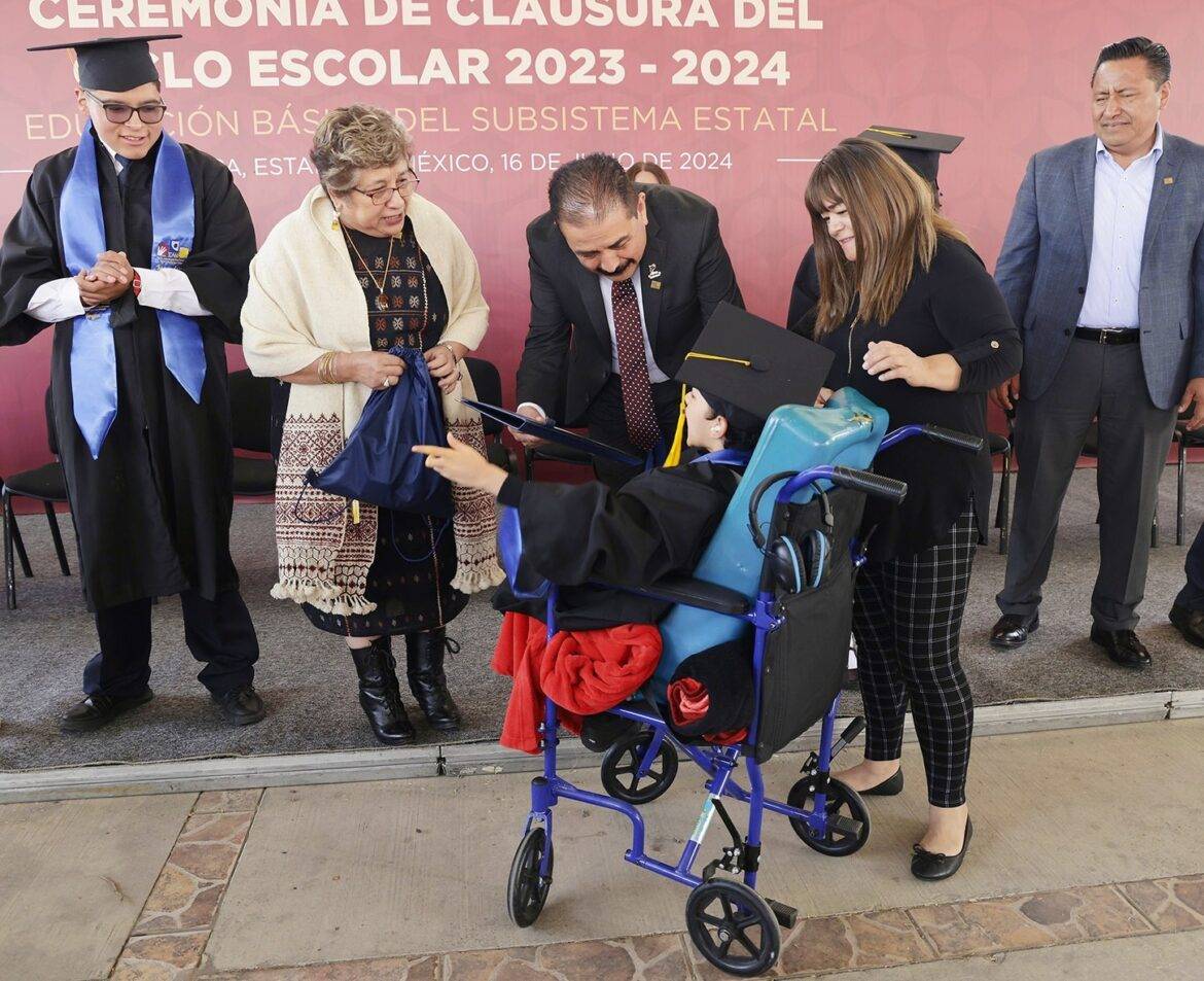 Concluyen 4.4 millones de estudiantes el Ciclo Escolar 2023-2024 en el Estado de México