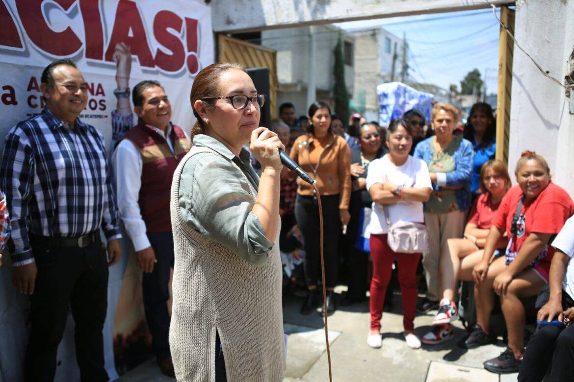 Espacios públicos de Ecatepec serán para cultura y deporte: Azucena Cisneros