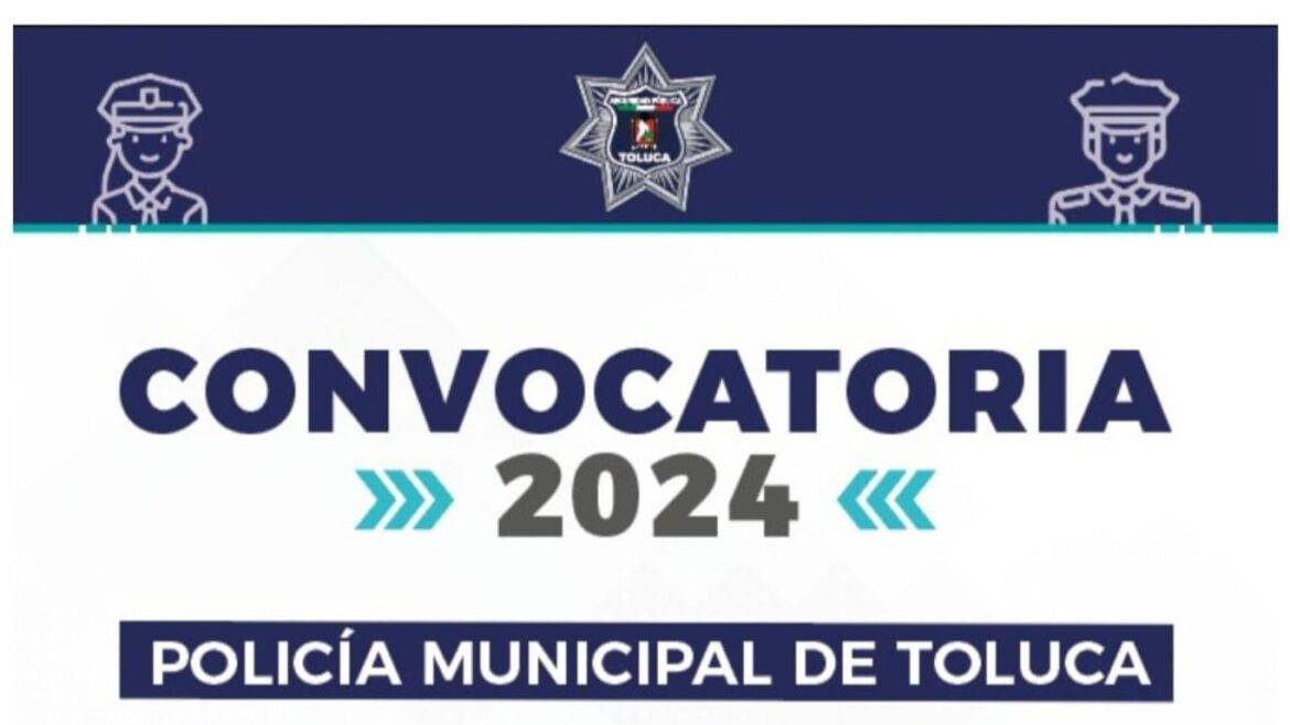 Forma parte de la Policía Municipal de Toluca