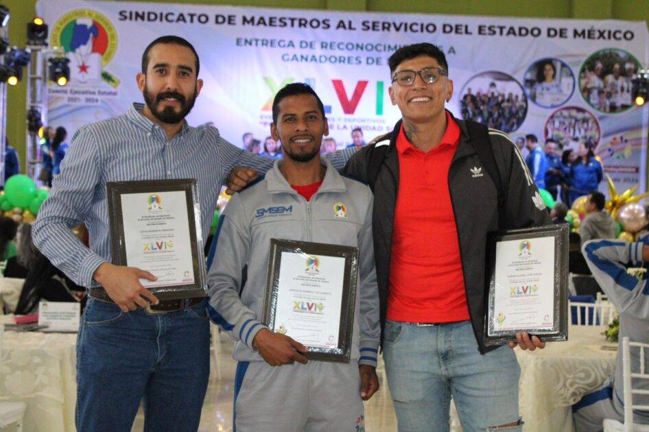 Reconoce SMSEM a ganadores de la Etapa Estatal de los “Juegos Magisteriales”