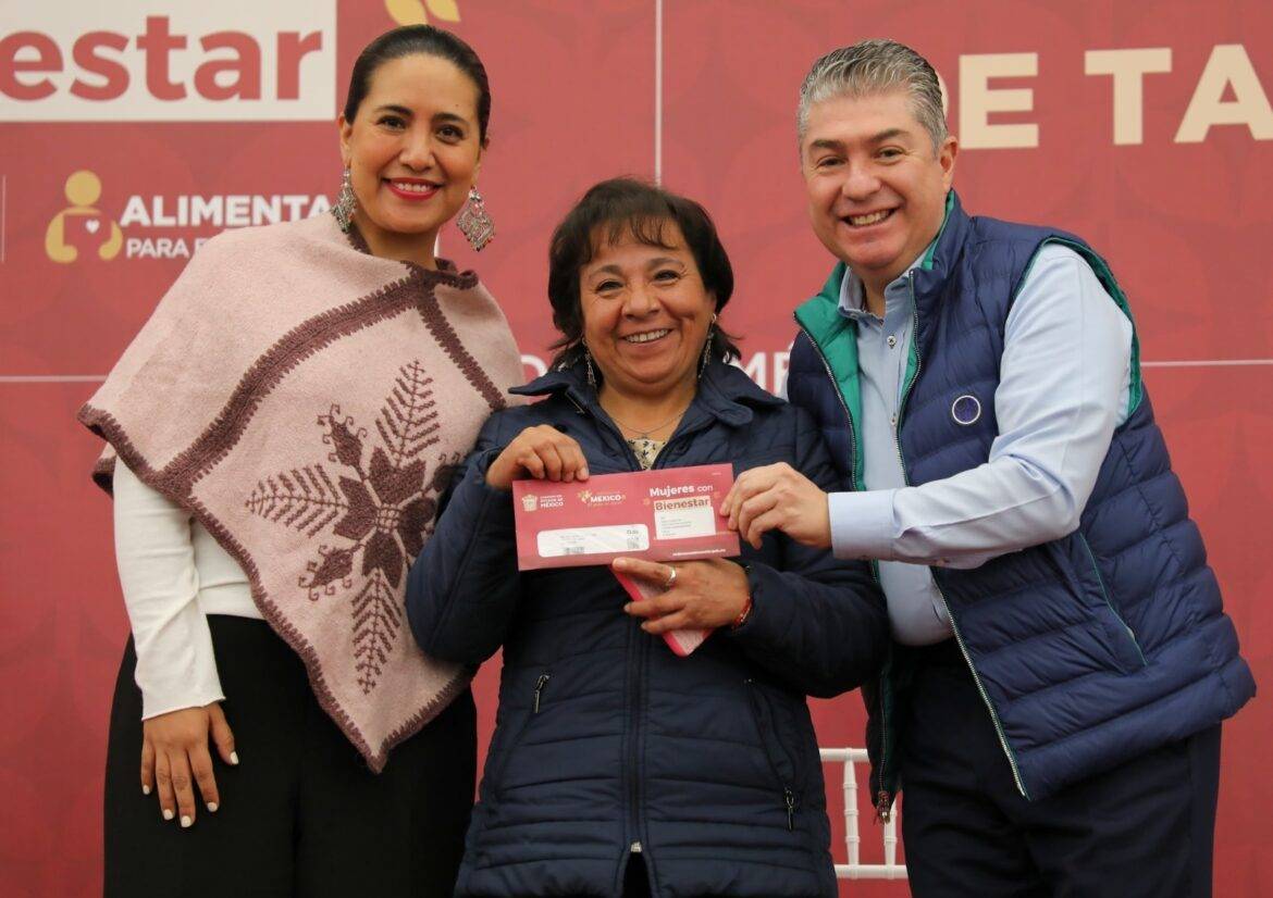 Suman 15 mil beneficiarias del Programa Mujeres con Bienestar en la capital mexiquense