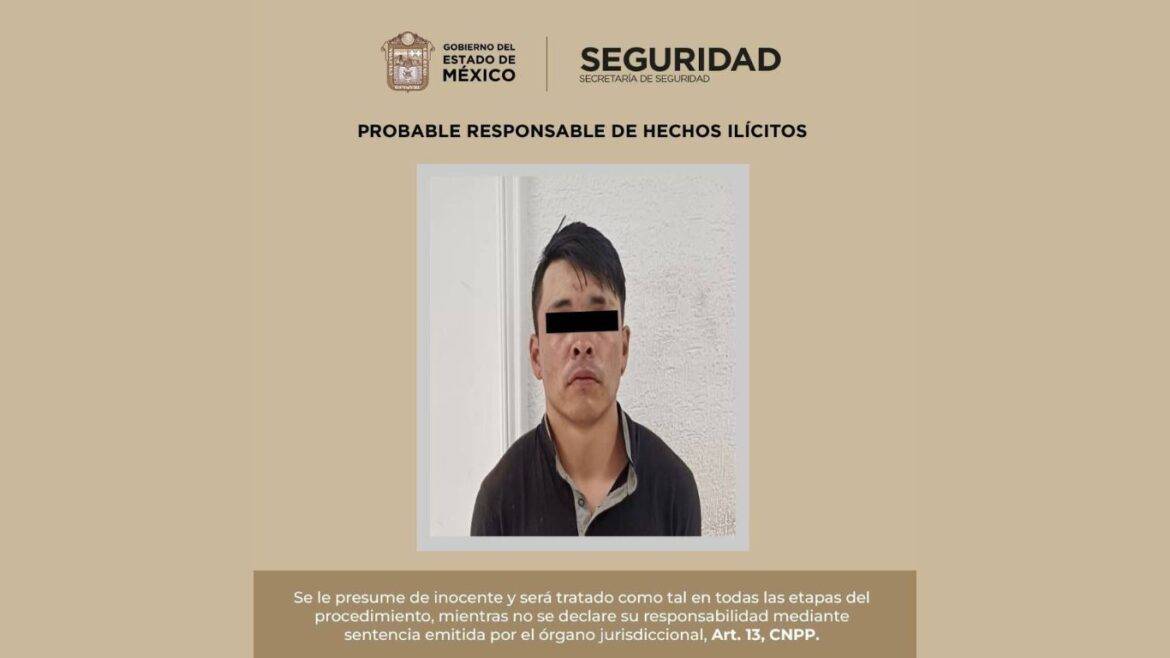 En Operativo Argos, elementos de la SSEM detienen a una persona por posible robo con violencia de ganado