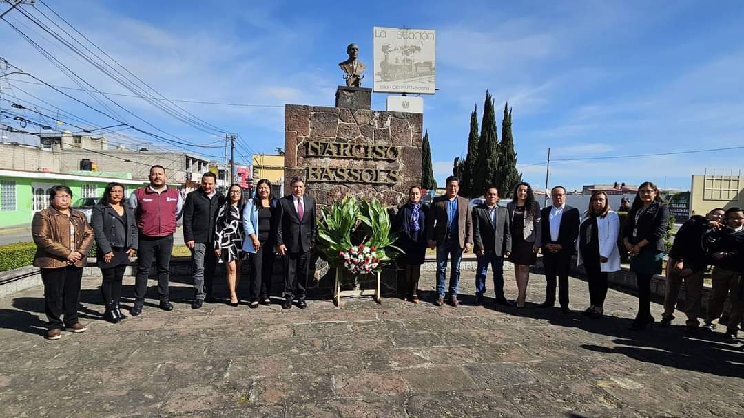 Conmemoran 127 Aniversario del Natalicio de Narciso Bassols en Tenango del Valle