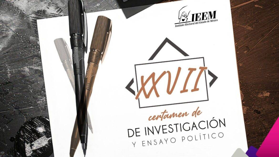 IEEM invita a participar en el XXVII Certamen de Investigación y Ensayo Político