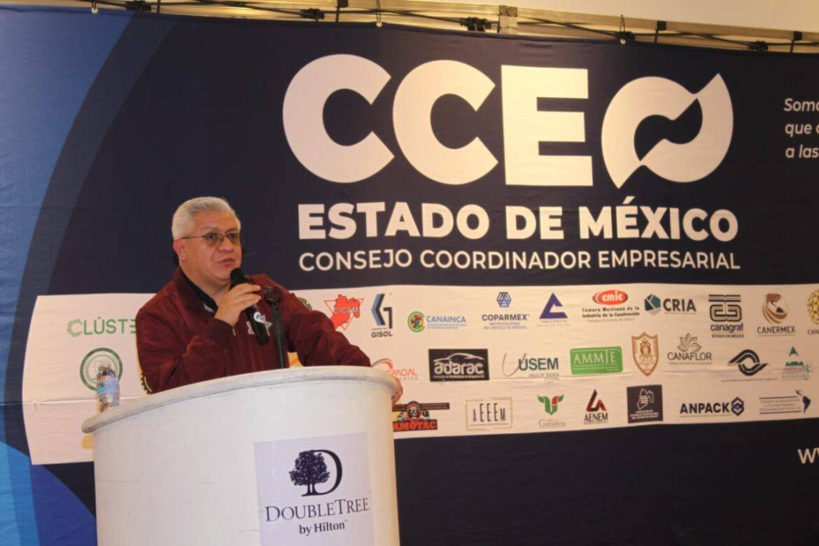 Secretario de Seguridad del Edomex sostiene reunión de trabajo con representantes del CCEEM