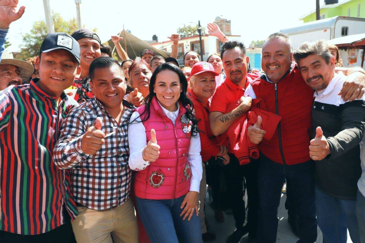 En unidad, los priistas mexiquenses trabajan por el progreso de su estado: Alejandra del Moral