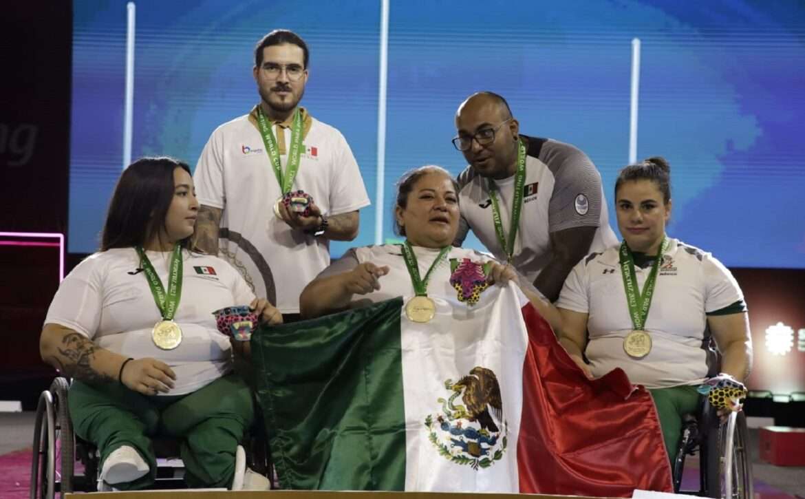 Paratletas mexiquenses destacan en Parapan American World Cup Veracruz 2023
