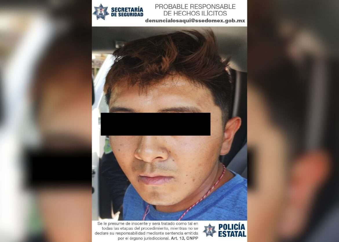 Detiene Secretaría de Seguridad a un hombre posible implicado en el delito de robo a negocio