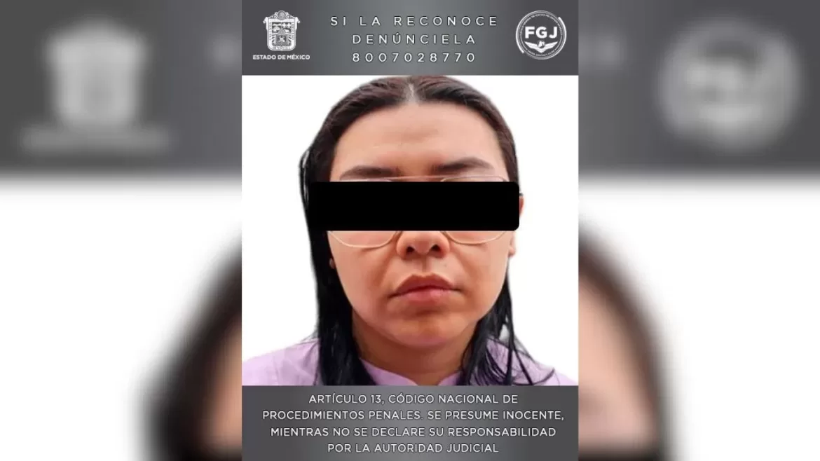 Secretaría de Seguridad Ciudadana, CONAHO, Fiscalía Edoméx y Fiscalía de la CDMX, detienen a presunta responsable de feminicidio registrado en Naucalpan