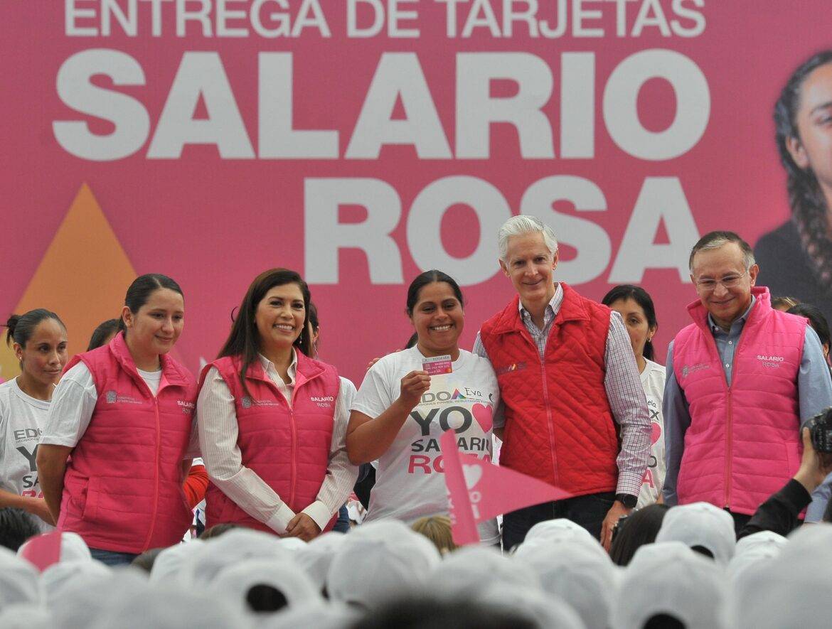 El salario rosa está en las mejores manos, las de las mujeres, quienes siempre hacen rendir este apoyo en beneficio de sus familias: Alfredo del Mazo