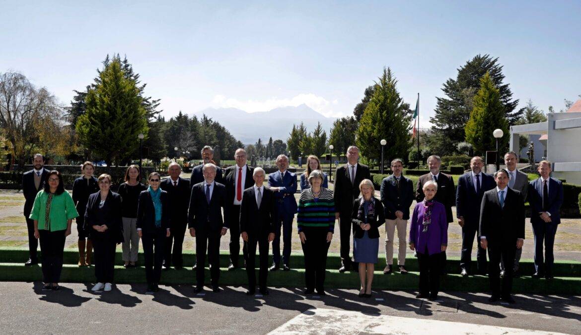 Encabeza Alfredo del Mazo la Reunión Anual de Embajadores de la Unión Europea en México