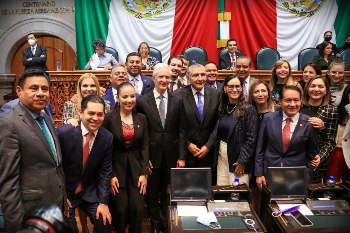 Diputados priistas a favor de sumar fuerzas y construir un estado de paz en el Edoméx