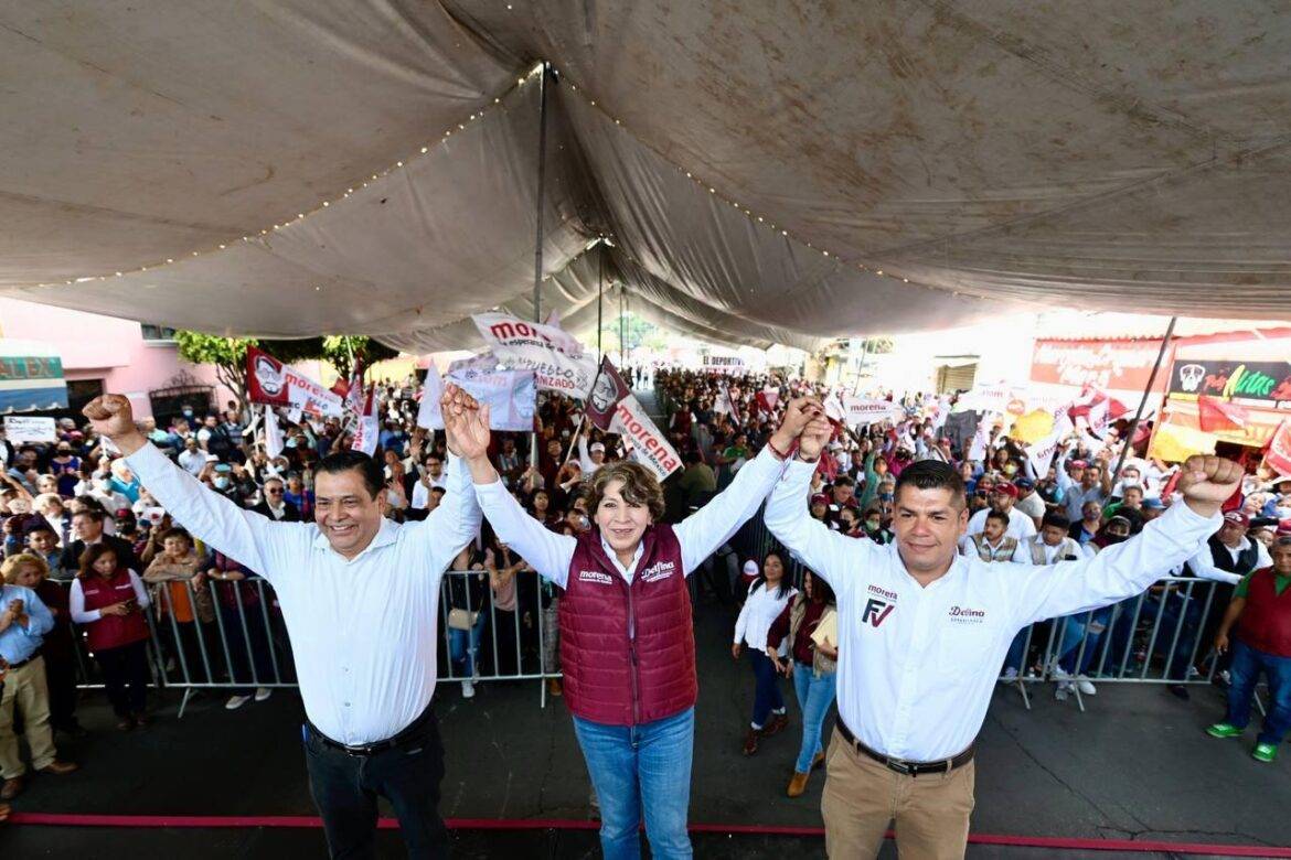 La esperanza de cambio de los mexiquenses acabará con 100 años de corrupción en el Estado de México