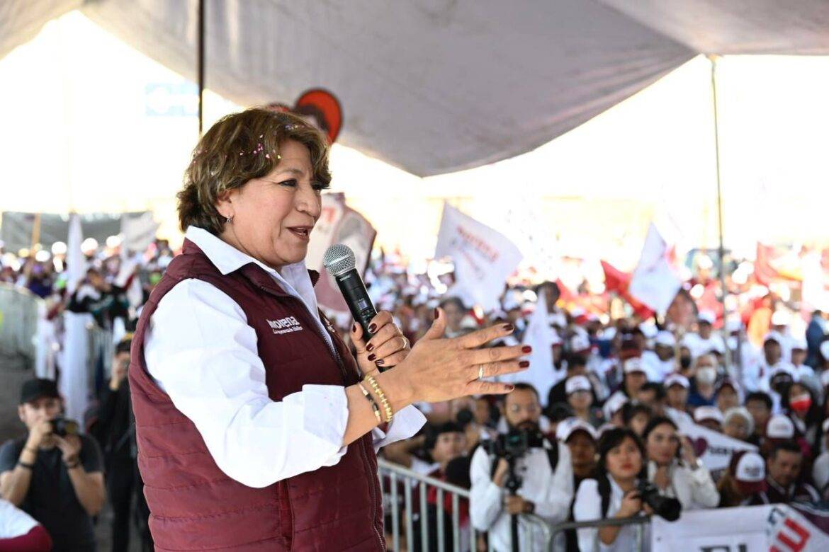 Guerra sucia significa que vamos requetebien y tenemos la confianza de las y los mexiquenses: Delfina Gómez