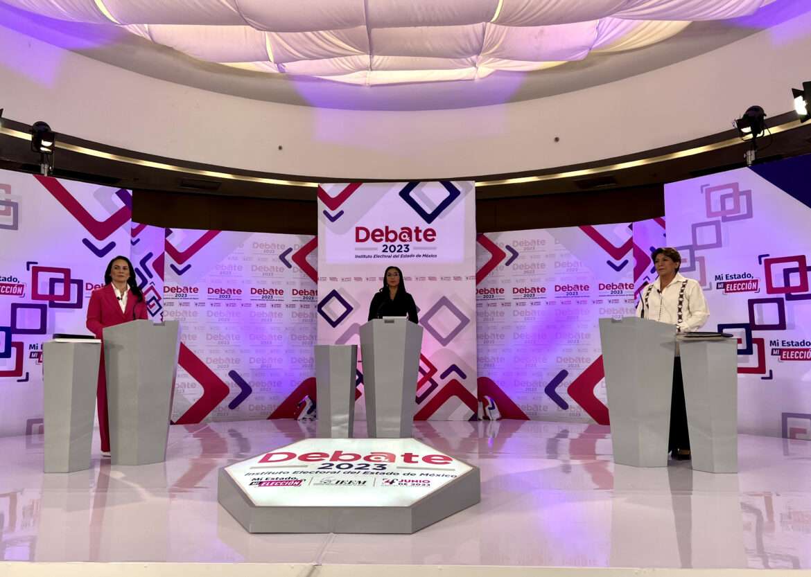 Lleva a cabo IEEM Segundo Debate entre candidatas a la gubernatura del Edomex