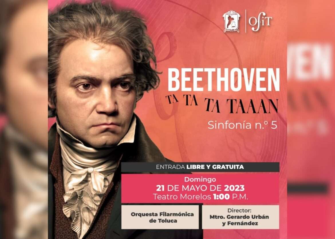 La Orquesta Filarmónica de Toluca presentará la Sinfonía n.° 5 de Beethoven en el Teatro Morelos