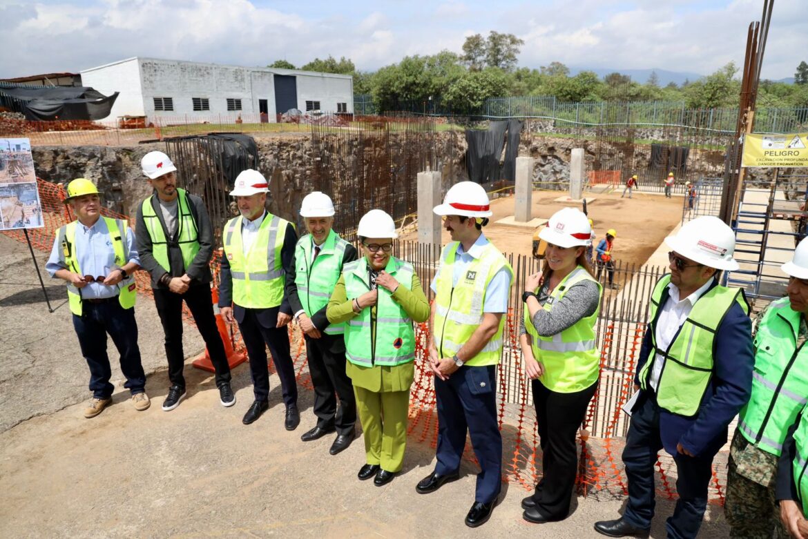 Avanza construcción de nueva sede de la Escuela Nacional de Protección Civil