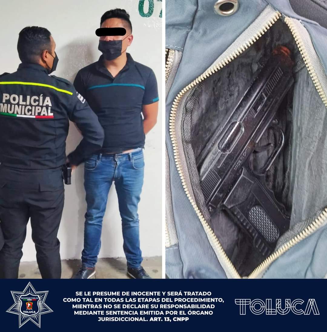 Persecución policíaca en Toluca