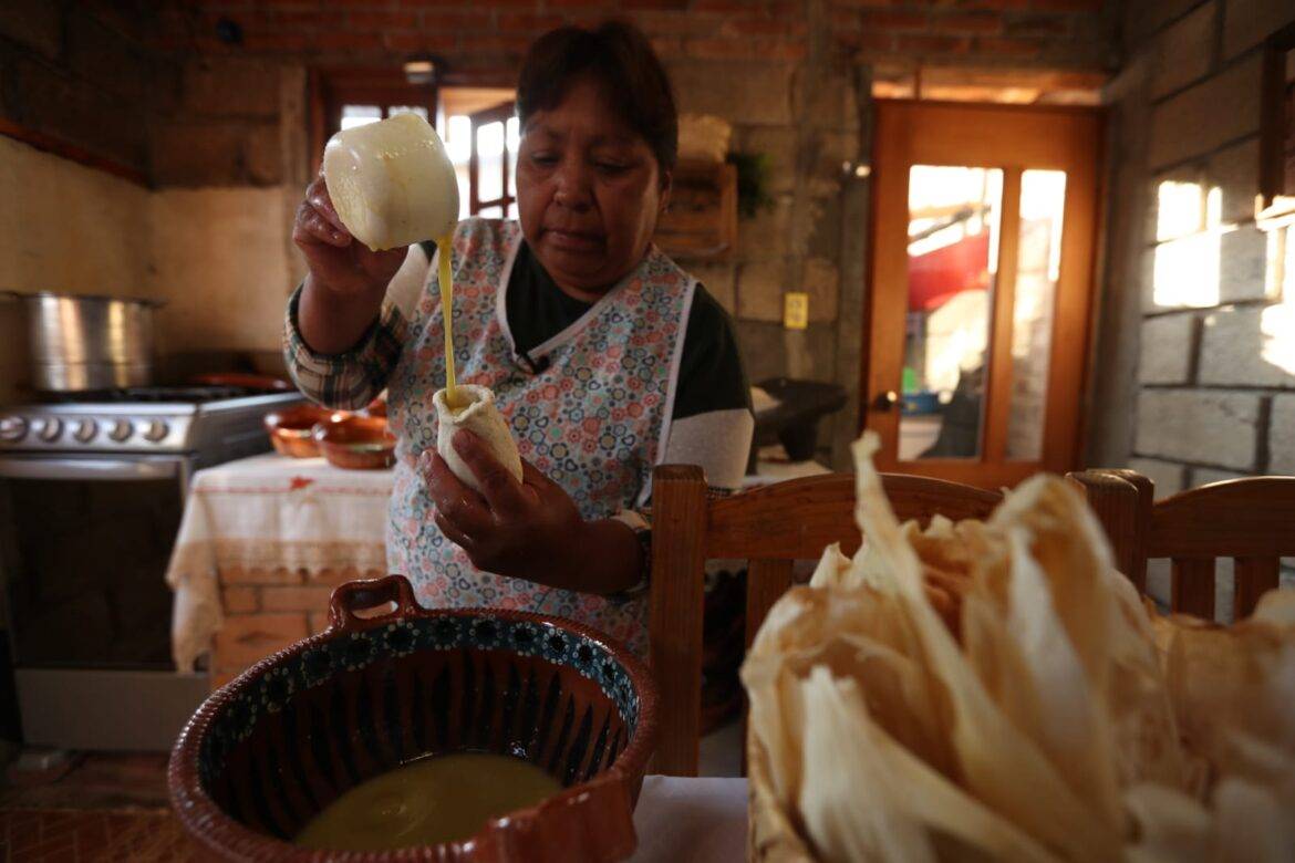 Son tamales de ollita una tradición de Ocoyoacac