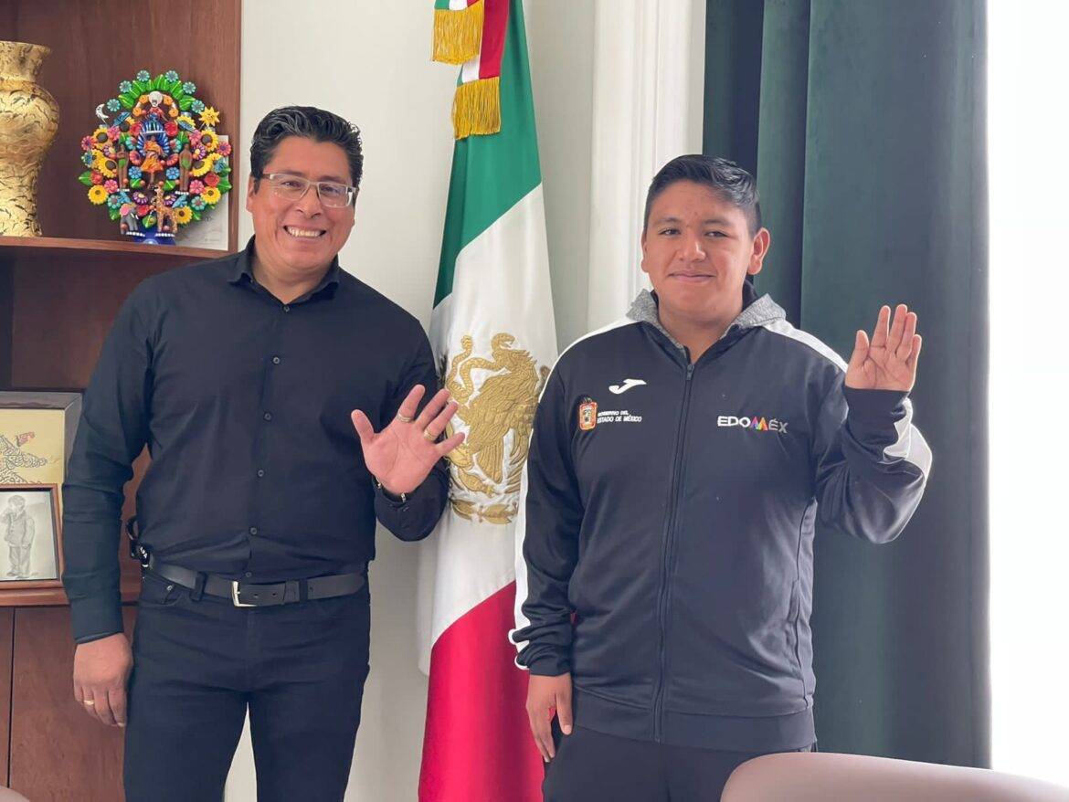 Joven tenanguense representará al Estado de México en los próximos Juegos Paranacionales CONADE 2022 en Hermosillo, Sonora.